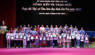 Tổng kết và trao giải Cuộc thi Đại sứ Văn hóa đọc tỉnh Lào Cai năm 2022