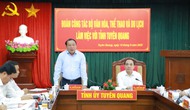 Bộ trưởng Nguyễn Văn Hùng: Giữ gìn phát huy bản sắc văn hóa dân tộc, bảo tồn tôn tạo các di tích lịch sử sẽ kiến tạo sự bền vững