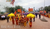 Hòa Bình: Đón nhận Bằng di tích lịch sử - văn hóa cấp tỉnh đình Khói và lễ hội đình Khói