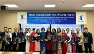 Chương trình bồi dưỡng kiến thức chuyên môn trong đào tạo tài năng lĩnh vực Văn hóa nghệ thuật tại Hàn Quốc