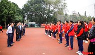 Thứ trưởng Hoàng Đạo Cương kiểm tra công tác chuẩn bị cho SEA Game 32 tại Trung tâm Huấn luyện thể thao quốc gia Hà Nội