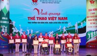 Vinh quang thể thao: Tôn vinh những VĐV, HLV tiêu biểu, xuất sắc của thể thao Việt Nam