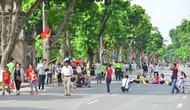 Trải nghiệm “Sắc màu Việt Nam” tại phố đi bộ Hà Nội