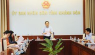 Rà soát công tác chuẩn bị chương trình Liên kết phát triển thương hiệu du lịch Việt Nam qua điện ảnh tại Khánh Hòa năm 2023