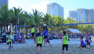 Khởi tranh Giải bóng đá, bóng chuyền bãi biển Đà Nẵng