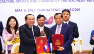 Ký Bản ghi nhớ giữa Bộ VHTTDL Việt Nam và Bộ Du lịch  Campuchia 