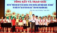 Phú Thọ: Hội thi “Thiếu nhi Đất Tổ kể chuyện, tuyên truyền, giới thiệu sách - Hè 2023”