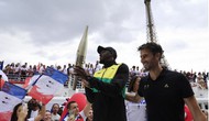 Lần đầu tiên ra mắt ngọn đuốc Olympic Paris 2024 trên sông Seine