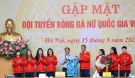 Chùm ảnh: Thủ tướng Phạm Minh Chính gặp mặt, biểu dương Đội tuyển bóng đá nữ Quốc gia Việt Nam