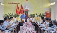 Thứ trưởng Tạ Quang Đông làm việc tại Ninh Thuận và Bình Thuận về công tác phòng, chống thiên tai