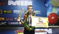 Cơ thủ số 1 Việt Nam vô địch “siêu giải đấu” Billiard Carom 3 băng HBSF
