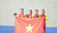 Rowing Việt Nam giành tấm HCĐ đầu tiên cho Đoàn Thể thao Việt Nam