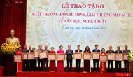 Về việc chi trả tiền Giải thưởng Hồ Chí Minh, Giải thưởng Nhà nước về VHNT: Rút ngắn thủ tục, chi trả tiền Giải thưởng trong thời gian sớm nhất