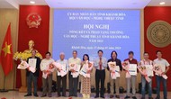 Trao giải Tặng thưởng văn học nghệ thuật tỉnh Khánh Hòa cho 20 tác giả có tác phẩm xuất sắc