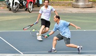 Trà Vinh: Trên 50 vận động viên tham gia giải vô địch Quần vợt mừng Đảng, mừng Xuân
