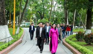 Lan tỏa vẻ đẹp của Khu di tích Chủ tịch Hồ Chí Minh tại Phủ Chủ tịch