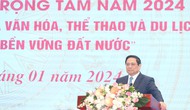 Thủ tướng Phạm Minh Chính: Ngành TDTT cần tiếp tục thực hiện chiến lược đầu tư trọng điểm, chọn bước đi phù hợp với tình hình kinh tế