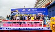 Thừa Thiên Huế đón chuyến tàu du lịch đầu tiên bằng đường hàng hải năm 2024