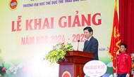 Trường Đại học TDTT Bắc Ninh khai giảng năm học mới