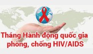 Triển khai Tháng hành động Quốc gia phòng, chống HIV/AIDS năm 2024