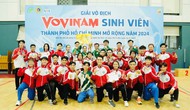 Trường Đại học TDTT TP.HCM nhất toàn đoàn Giải Vovinam sinh viên TP.HCM mở rộng 2024