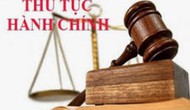 Công bố thủ tục hành chính sửa đổi, bổ sung trong lĩnh vực Văn hóa thuộc phạm vi chức năng quản lý của Bộ Văn hóa, Thể thao và Du lịch