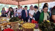 Đoàn đại biểu tham dự Hội nghị quốc tế về Du lịch nông thôn trải nghiệm Làng rau Trà Quế