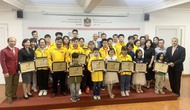 Đại sứ quán UAE vinh danh các kỳ thủ trẻ Việt Nam đạt thành tích xuất sắc