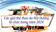 Các giải thể thao do Hải Dương tổ chức trong năm 2024