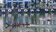 Hơn 200 VĐV tranh tài giải đua thuyền truyền thống tỉnh Bình Định mở rộng năm 2024