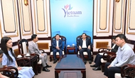 Cục trưởng Nguyễn Trùng Khánh tiếp và làm việc với Đại sứ Du lịch Việt Nam tại Hàn Quốc Lý Xương Căn