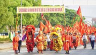 Đón bằng công nhận Di sản văn hóa phi vật thể cấp quốc gia Lễ hội cầu ngư làng Cam Lâm