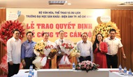 Trao quyết định bổ nhiệm Quyền Hiệu Trưởng Trường Đại học Sân khấu – Điện ảnh TP. Hồ Chí Minh