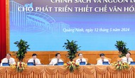 Phó Thủ tướng Trần Hồng Hà: Khơi thông nguồn lực, đưa văn hoá trở thành động lực