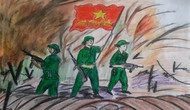 Hơn 42 nghìn tác phẩm tham dự cuộc thi vẽ tranh về Chiến thắng Điện Biên Phủ