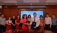 Lễ ký kết biên bản hợp tác giữa Trường Đại học Văn hóa Hà Nội và Trường THPT Lam Hồng