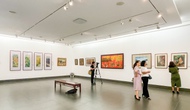 Giới thiệu 50 tác phẩm nghệ thuật tại triển lãm 