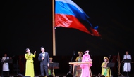 Chương trình nghệ thuật đêm khai mạc Những ngày văn hoá Việt Nam tại Nga để lại ấn tượng đặc biệt cho khán giả