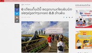Báo Lào ca ngợi tốc độ tăng trưởng du lịch Việt Nam