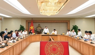 Phó Thủ tướng Bùi Thanh Sơn chủ trì họp rà soát tiến độ chuẩn bị tổ chức Hội chợ Mùa thu 2025