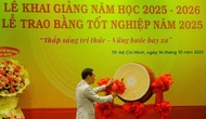 Trường Đại học Sân khấu - Điện ảnh TP HCM tổ chức khai giảng năm học 2025-2026 