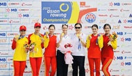 Việt Nam nhất toàn đoàn tại Giải đua thuyền Rowing vô địch châu Á