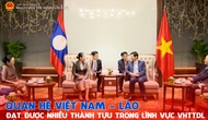 Quan hệ Việt Nam - Lào đạt được nhiều thành tựu to lớn trong lĩnh vực Văn hóa, Thể thao và Du lịch