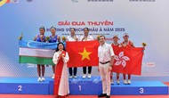 Đội tuyển Việt Nam giành 6 Huy chương Vàng tại Giải Rowing vô địch châu Á 2025