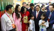 Thủ tướng Phạm Minh Chính thăm, kiểm tra công tác chuẩn bị của các gian hàng tại Hội chợ mùa Thu lần thứ nhất 2025