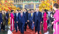 Ảnh: Lãnh đạo Đảng, Nhà nước dự lễ khai mạc Hội chợ mùa Thu lần thứ nhất - năm 2025