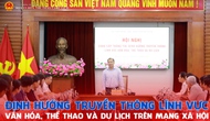 Định hướng truyền thông lĩnh vực văn hóa, thể thao và du lịch trên mạng xã hội