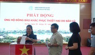Sở Văn hóa và Thể thao thành phố Hà Nội phát động ủng hộ đồng bào khắc phục thiệt hại do bão lũ