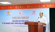 Thứ trưởng Thường trực Lê Hải Bình: Lựa chọn những tác phẩm xuất sắc trao giải Báo chí toàn quốc “Vì sự nghiệp phát triển Văn hóa Việt Nam” lần thứ Ba
