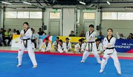 490 võ sinh dự kỳ thi thăng hạng Taekwondo quốc gia